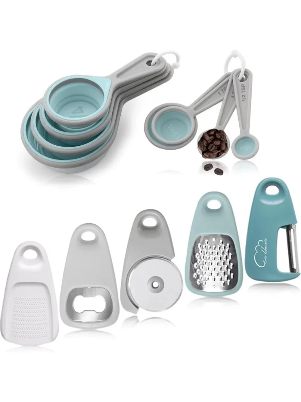 13-Piece Kitchen Gadget Set | Space-Saving Cooking Tools & Utensils for RV